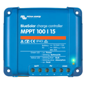 Regulador de carga Victron BlueSolar MPPT 100/15 12/24V