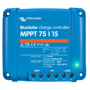 Regulador de carga Victron BlueSolar MPPT 75/15 12/24V